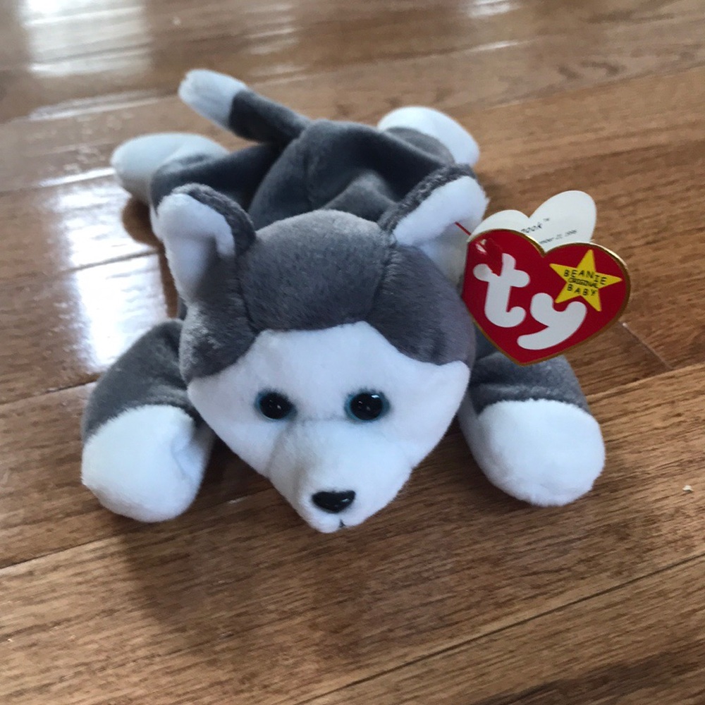 “Nanook” the husky Ty beanie baby 1996